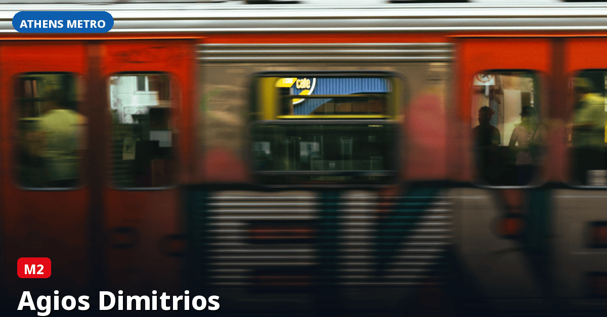 Station Agios Dimitrios — Athens Metro