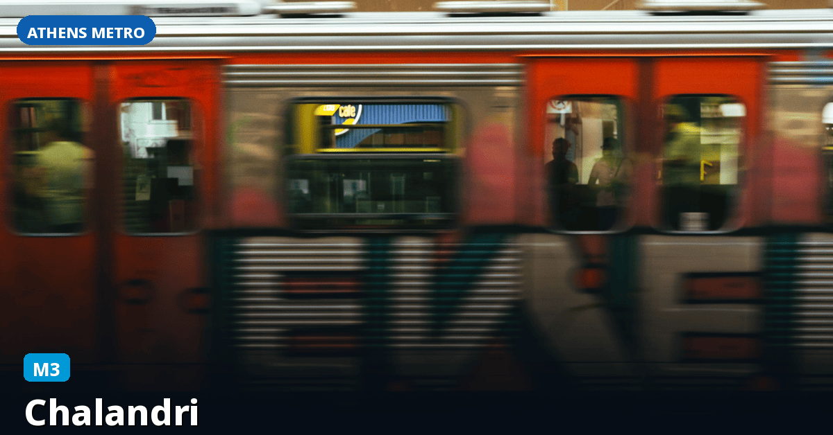Station Chalandri — Athens Metro