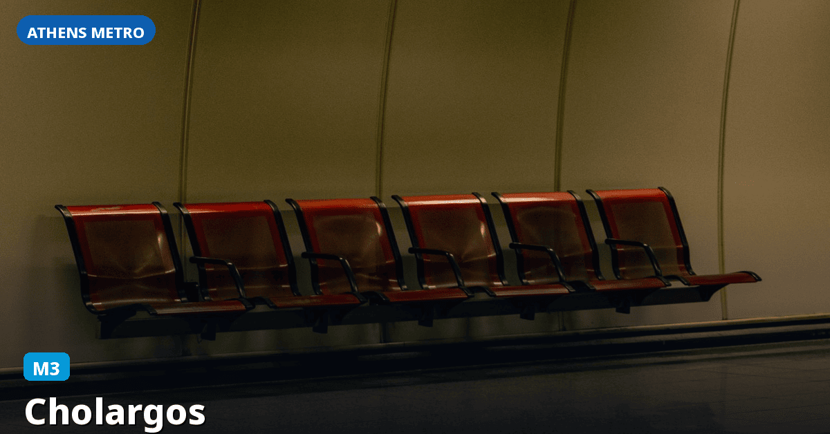 Station Cholargos — Athens Metro