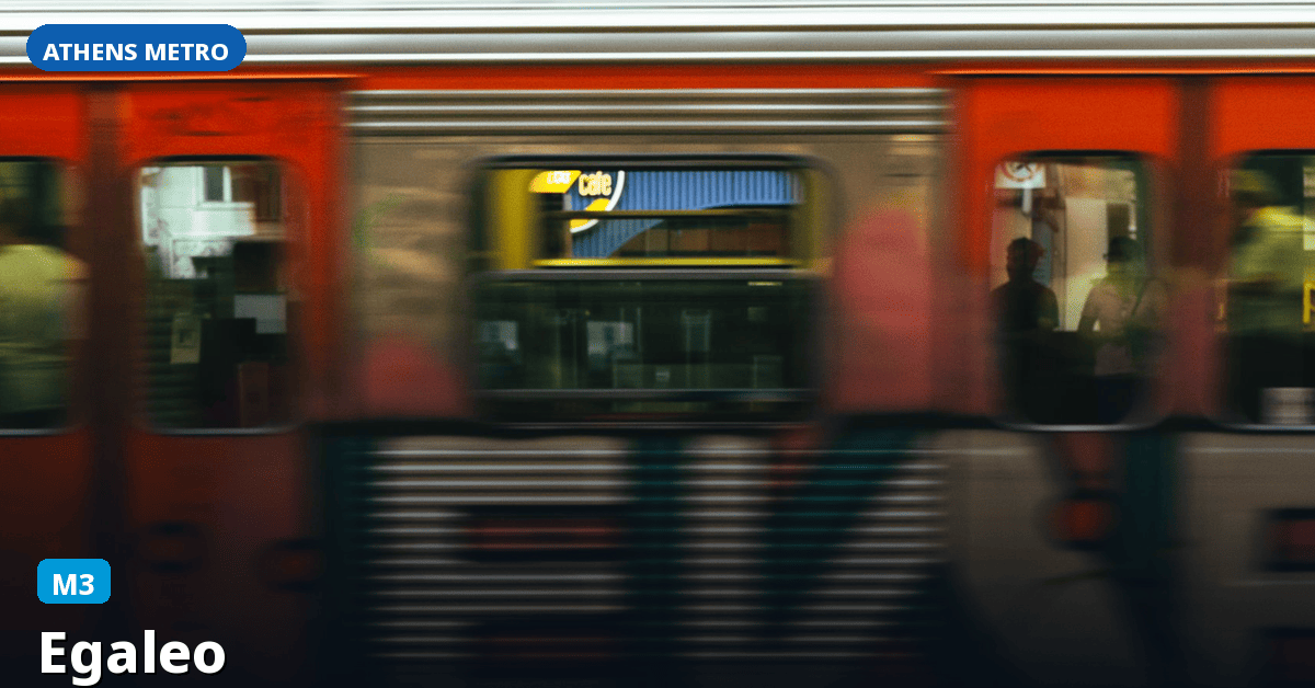 Station Egaleo — Athens Metro