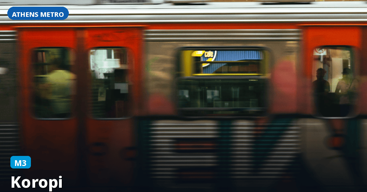 Station Koropi — Athens Metro