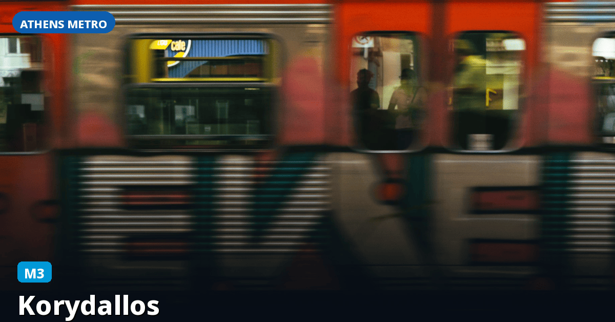 Station Korydallos — Athens Metro