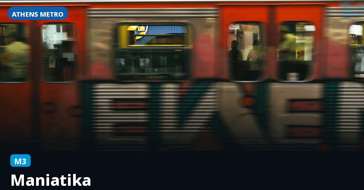 Station Maniatika — Athens Metro