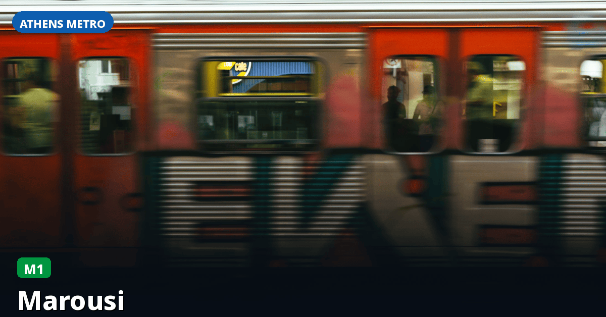 Station Marousi — Athens Metro