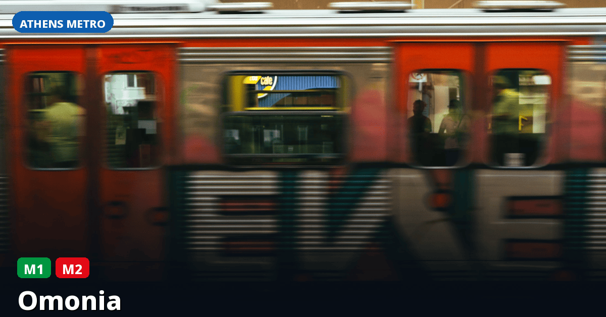 Station Omonia — Athens Metro
