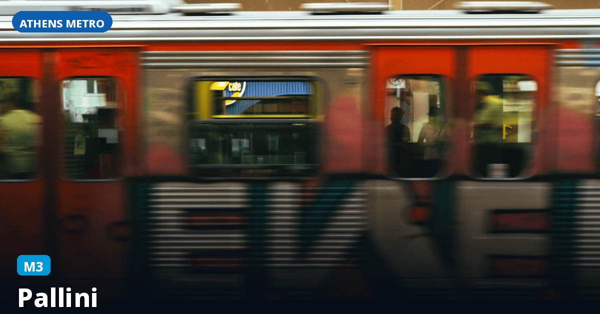 Station Pallini — Athens Metro