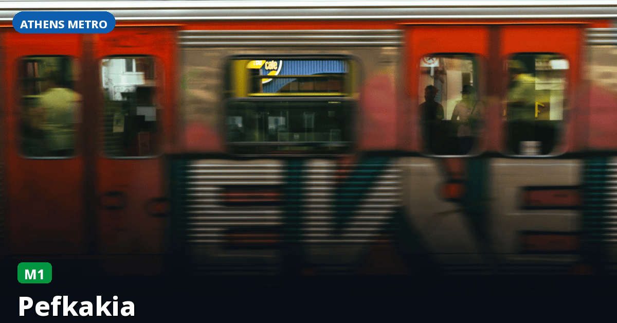 Station Pefkakia — Athens Metro