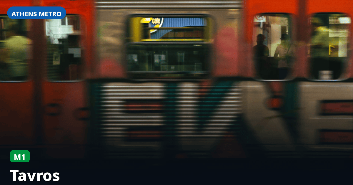 Station Tavros — Athens Metro