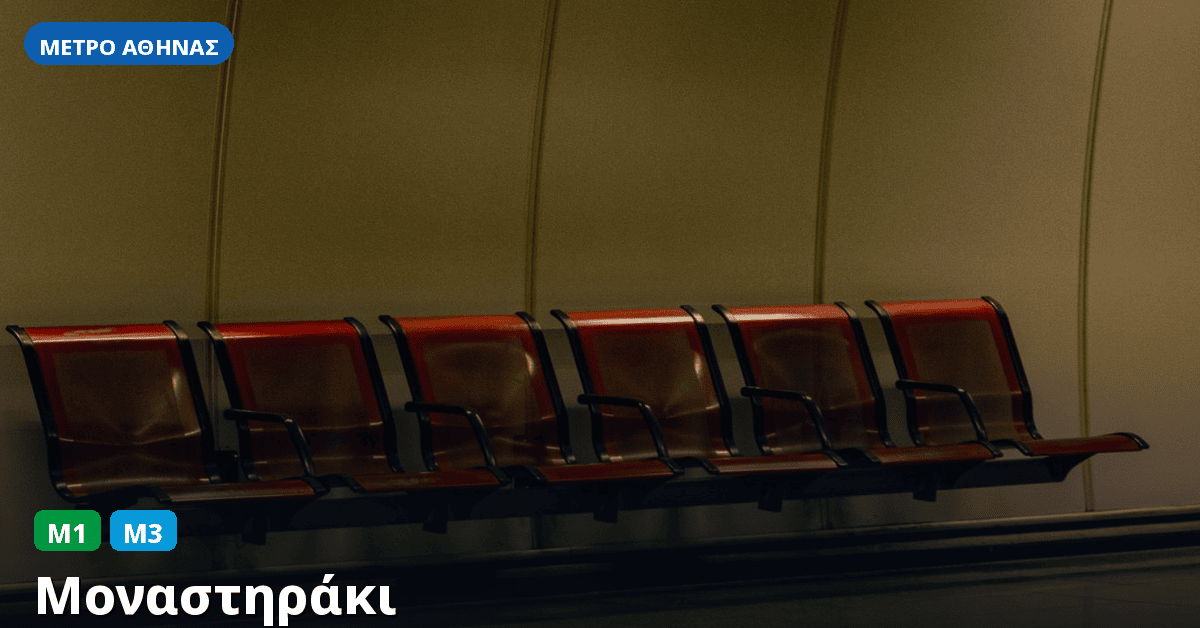 Σταθμός Μοναστηράκι — Μετρό Αθήνας